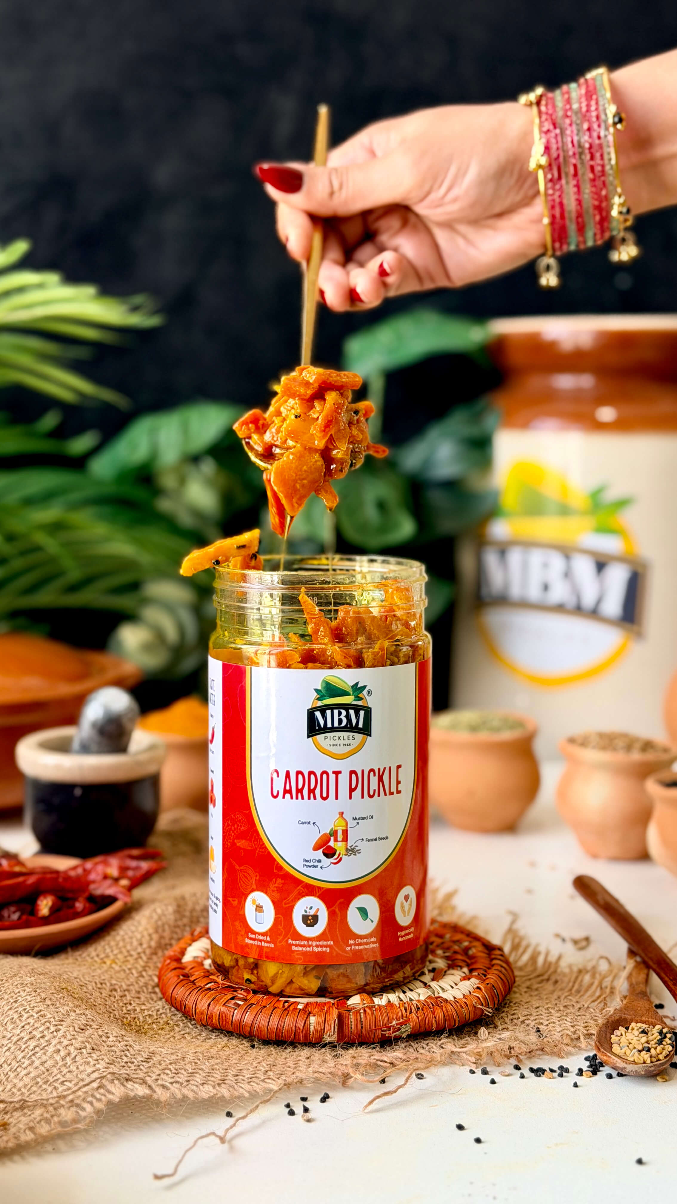 Carrot Pickle       گاجر کا اچار