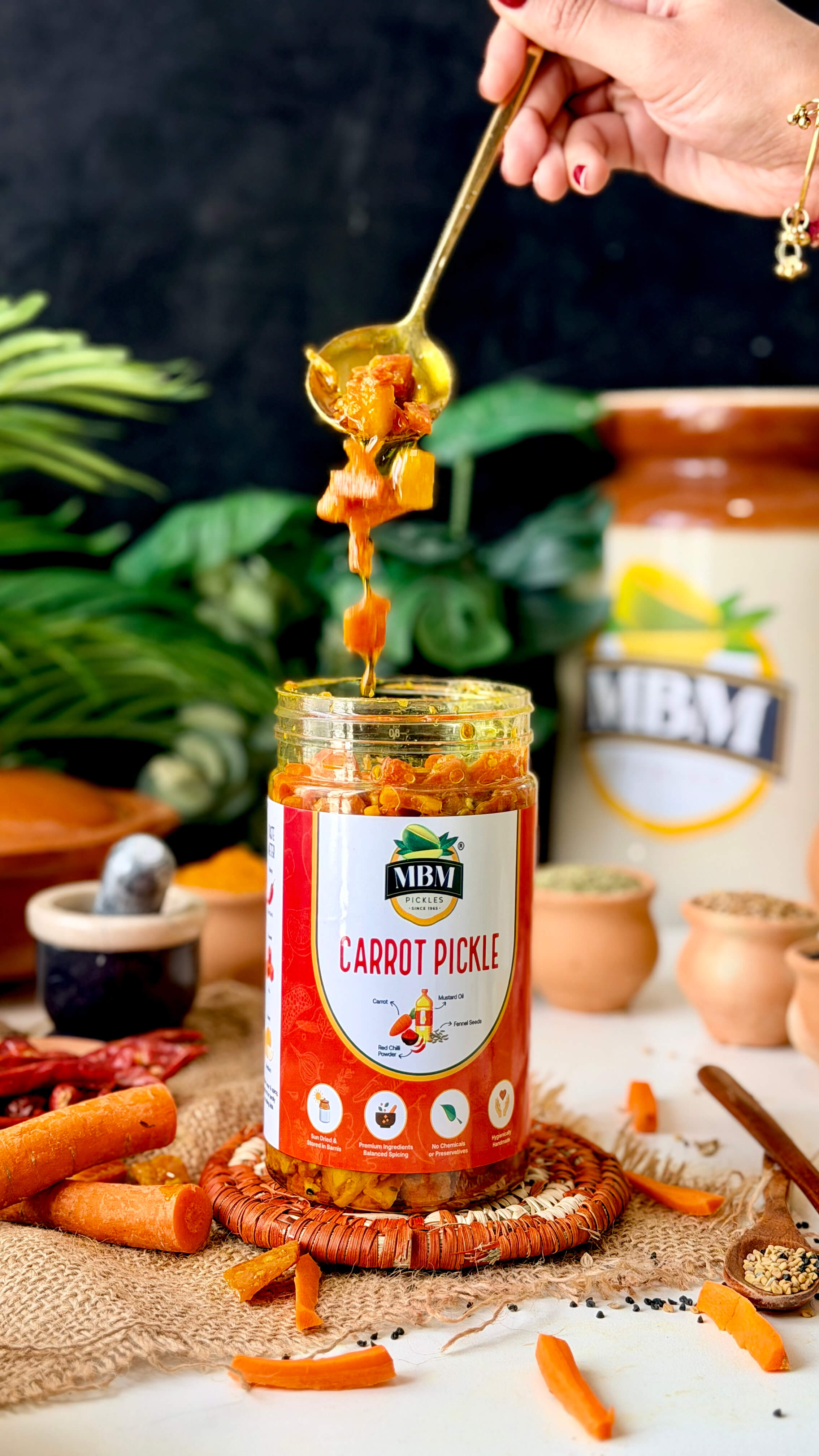 Carrot Pickle       گاجر کا اچار