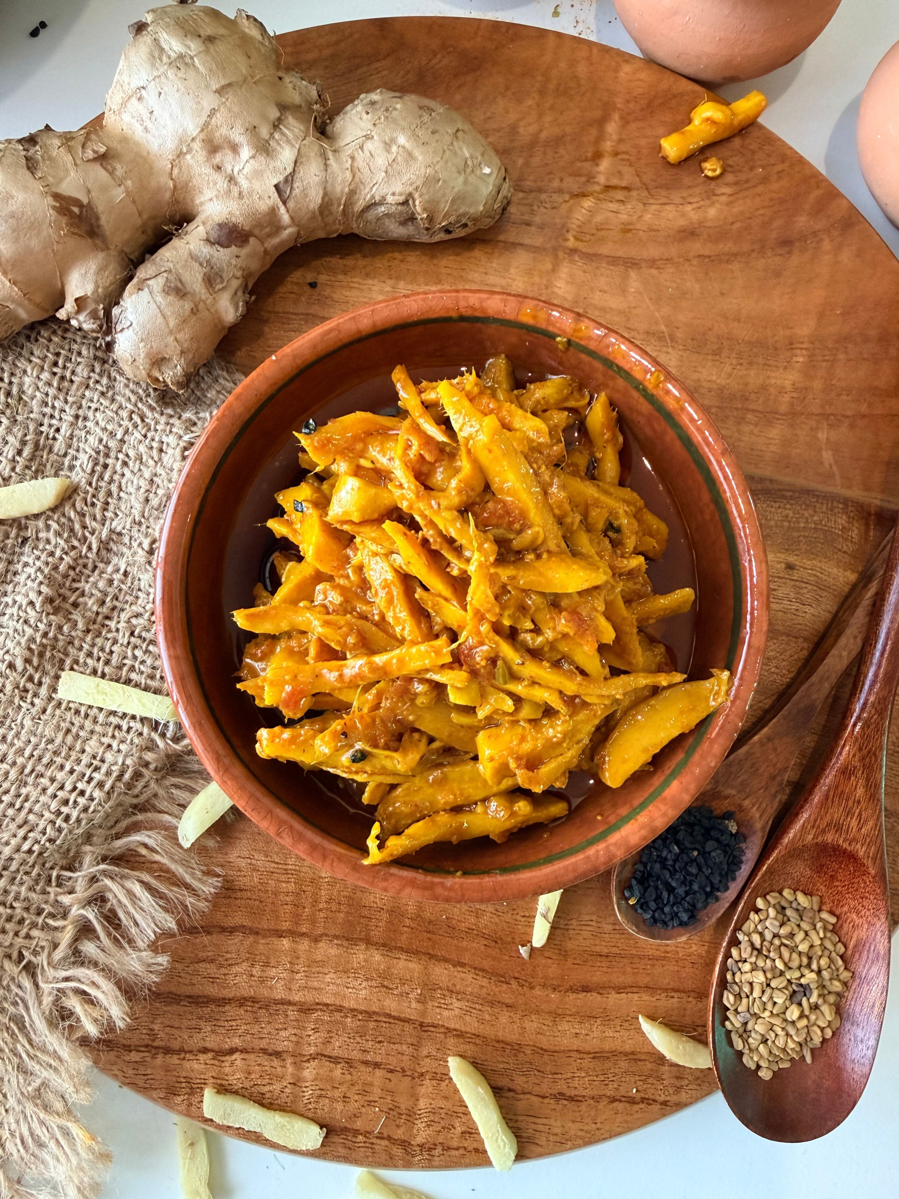 Ginger Pickle  ادرک کا اچار