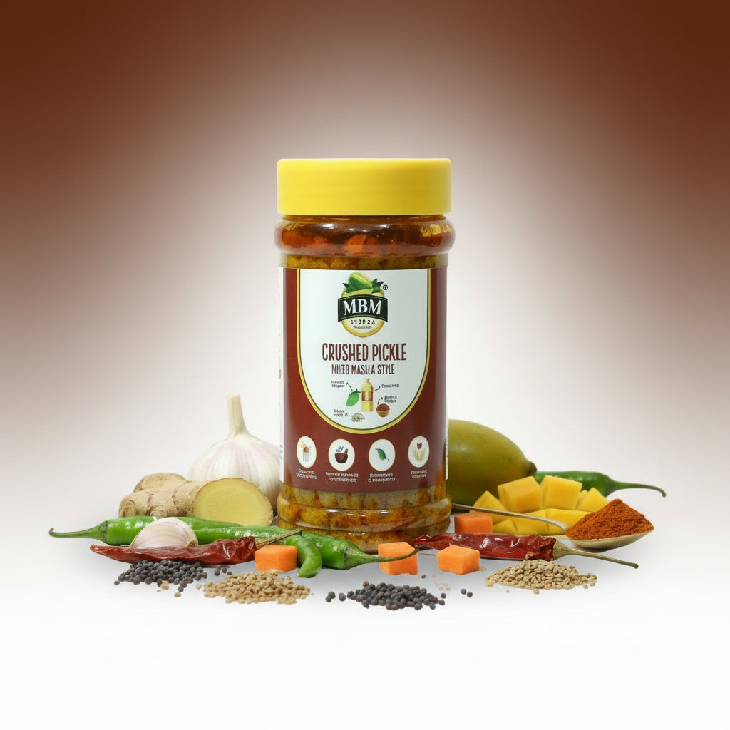 CRUSHED PICKLE   پسا ہوا اچار